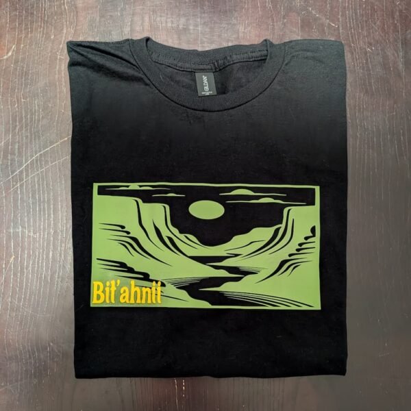 Bit’ahnii Navajo Clan Premium T-Shirt With Canyon Design